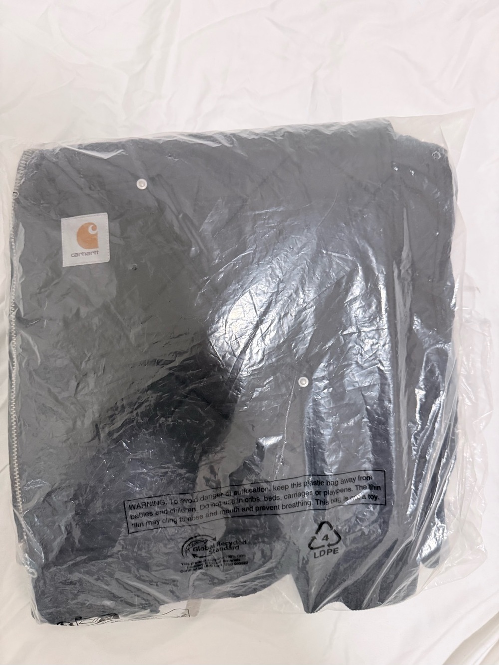 Carhartt WIP Myton Liner Quilted Diamond Bomber Jacket - Black - Picture 4 of 4